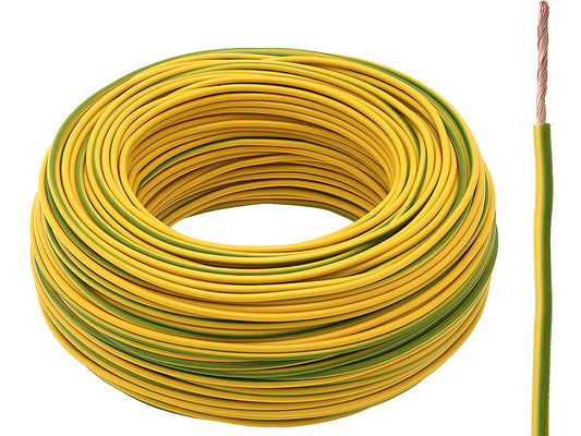 Blow Installation Cables – 1352# Lgy cable, 1 x 1.0, yellow-green