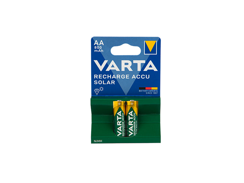 Blow Rechargeable – 82-591# R6 Ni-MH AA 800 mAh Varta Solar Battery