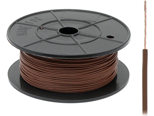 Blow Installation Cables – 73-009# FLRY-A wire, 0.22, brown, 100 meters