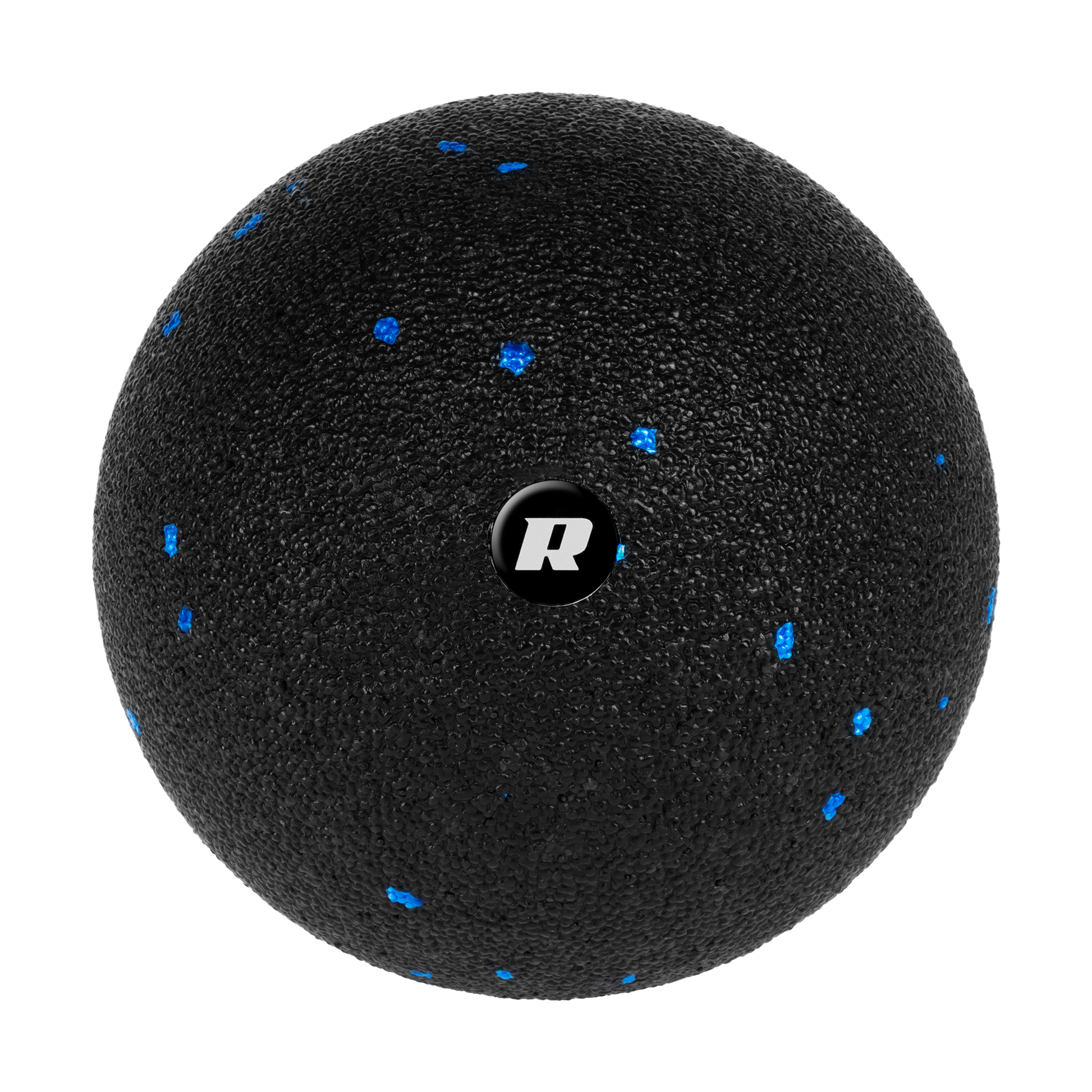 Rebel 12 cm massage ball, black and blue, EPP material, REBEL ACTIVE – image 2