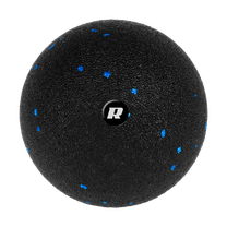 Rebel 12 cm massage ball, black and blue, EPP material, REBEL ACTIVE – image 2