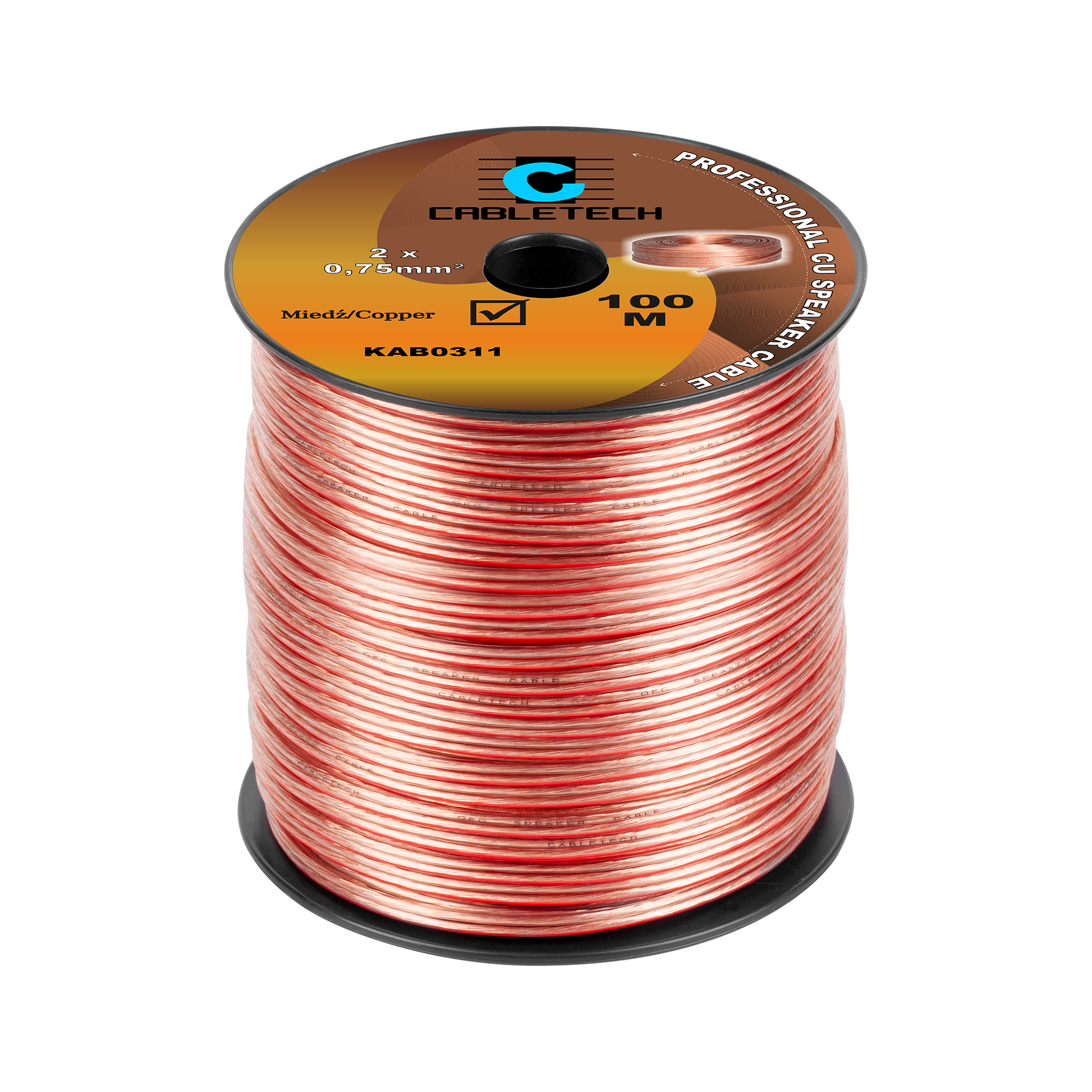 Cabletech Speaker Cables – 0.75 mm speaker cable