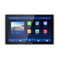 Kruger&Matz 9" Android Auto/Apple CarPlay Multimedia Head Unit with DVR and Kruger&amp;Matz Rearview Camera;