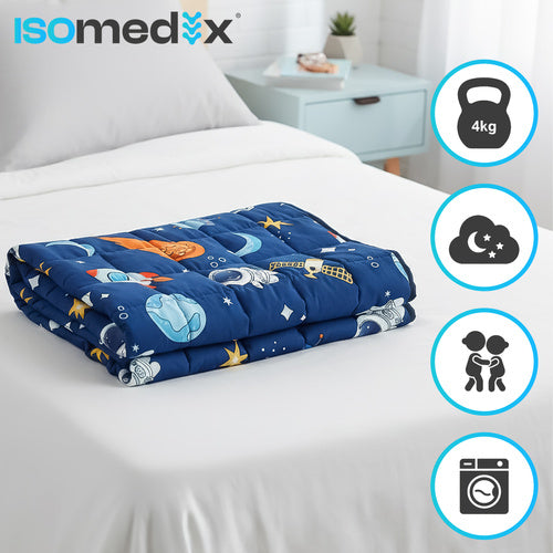 ISOMEDIX The remaining – Isomedix 4 kg Weighted Blanket, 100x150 cm, 26897 – image 4