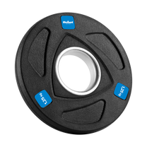 Rebel Rubber-coated cast iron Olympic weights, set of 4 x 1.25 kg, 51 mm hole, REBEL ACTIVE – image 2