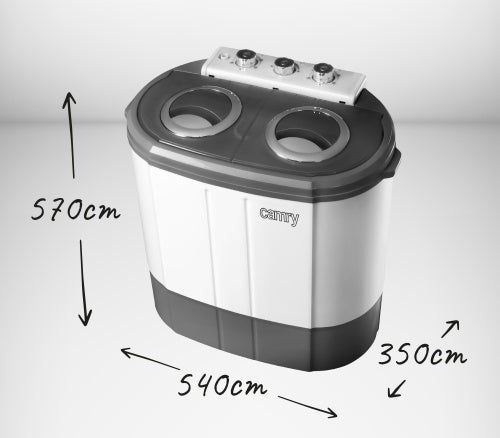 CAMRY Tourist washing machines and centrifuges – CR 8052 Travel Washer-Spinner – image 16