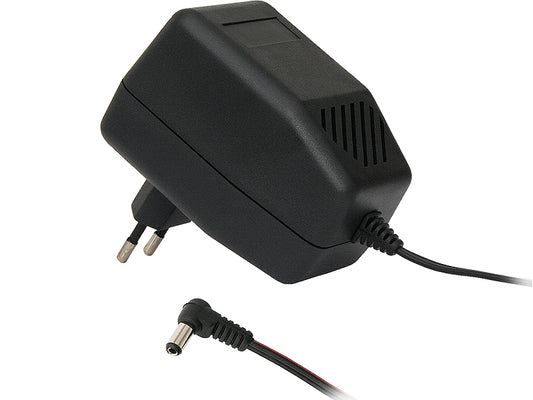 Blow 0434# Regulated power supply 9 V/500 mA (-) 2.1/5.5 abas