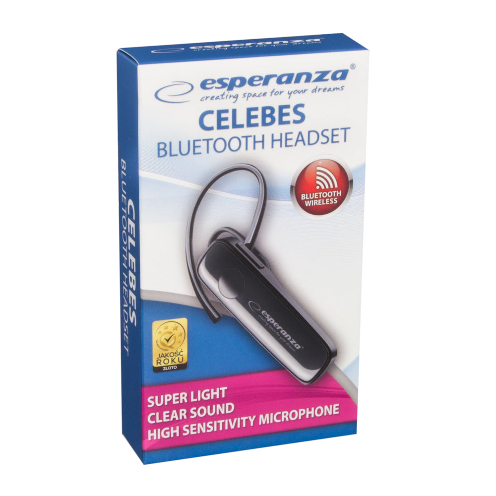 Esperanza Wireless – EH184K Esperanza Celebes Bluetooth In-Ear Headset, Black – image 8