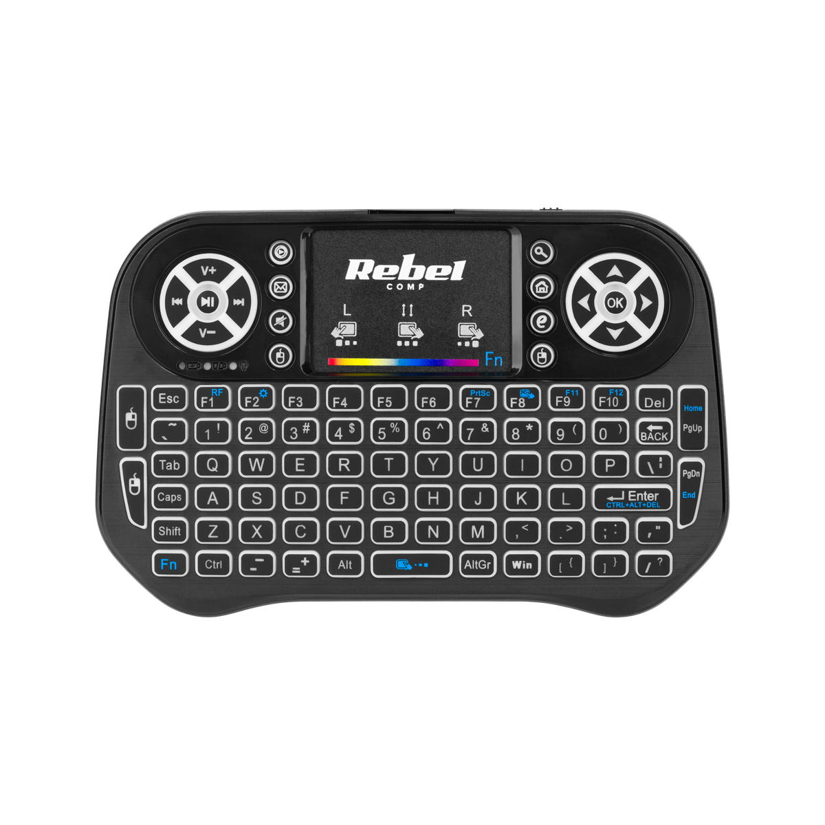 Rebel Keyboards – Rebel Mini Q5 Smart TV Box Wireless Keyboard – image 2