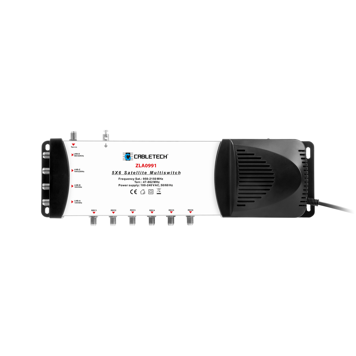 Cabletech Filters, amplifiers, separators, crossovers, splitters, balancers – Cabletech 5x6 Multiswitch
