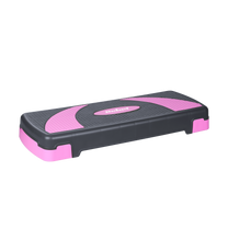 Rebel Aerobics and fitness step, 3 levels, 78 cm, gray-purple, REBEL ACTIVE – image 3