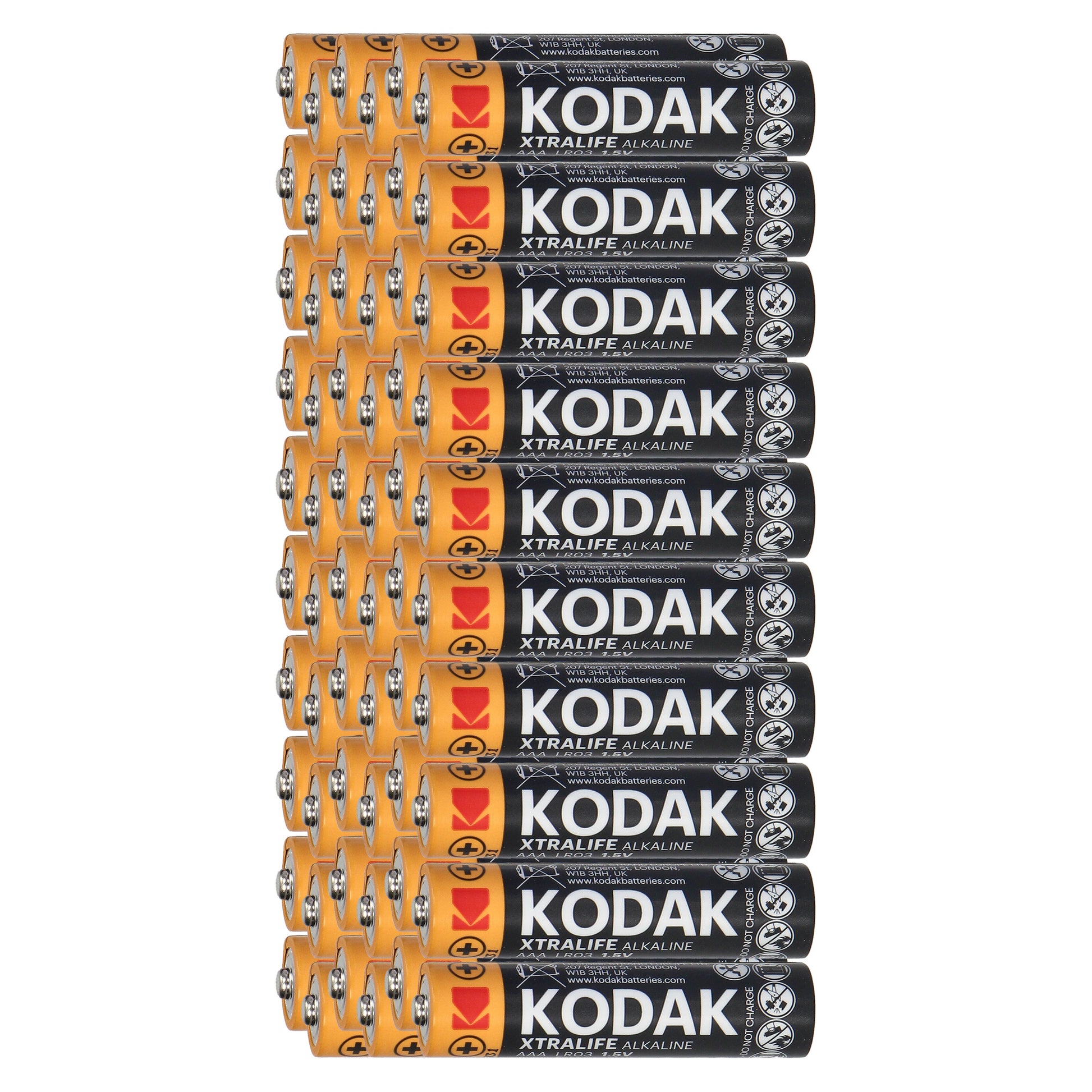 Orno Alkaline, coin-cell, and – Kodak XTRALIFE Alkaline AAA LR03 Batteries, 60-pack – image 2