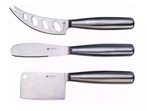 Kassel The remaining – Cheese Knives, 3-Piece Set, Kassel Steel