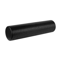 Rebel Massage roller with nubs, 15x60 cm, gray, EPP material, REBEL ACTIVE
