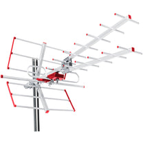 Maclean Maclean DVB-T/T2 HEVC TV Antenna, Active, Outdoor Combo, LTE Filter, UHF/VHF max 100 dBV, MCTV-855A