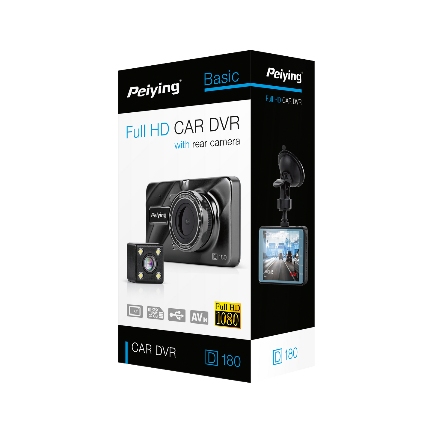 Peiying Dash cams, car video recorders – Peiying Basic D180 Dash Cam – image 6