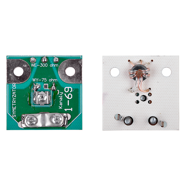 LP Filters, amplifiers – Antenna Symmetrical Splitter, Channels 1–69, Board 02 LX0764