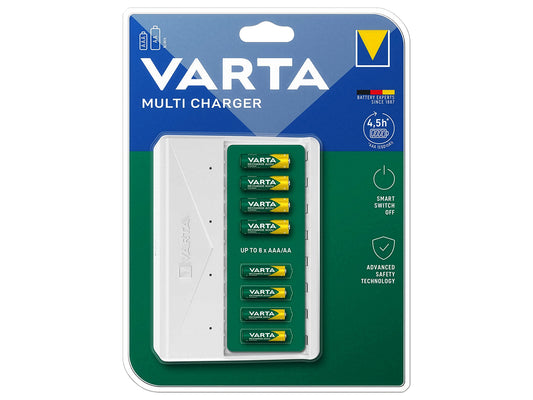 Blow Chargers for rechargeable batteries – 75-482# LCD Multi Charger+ Varta 57659