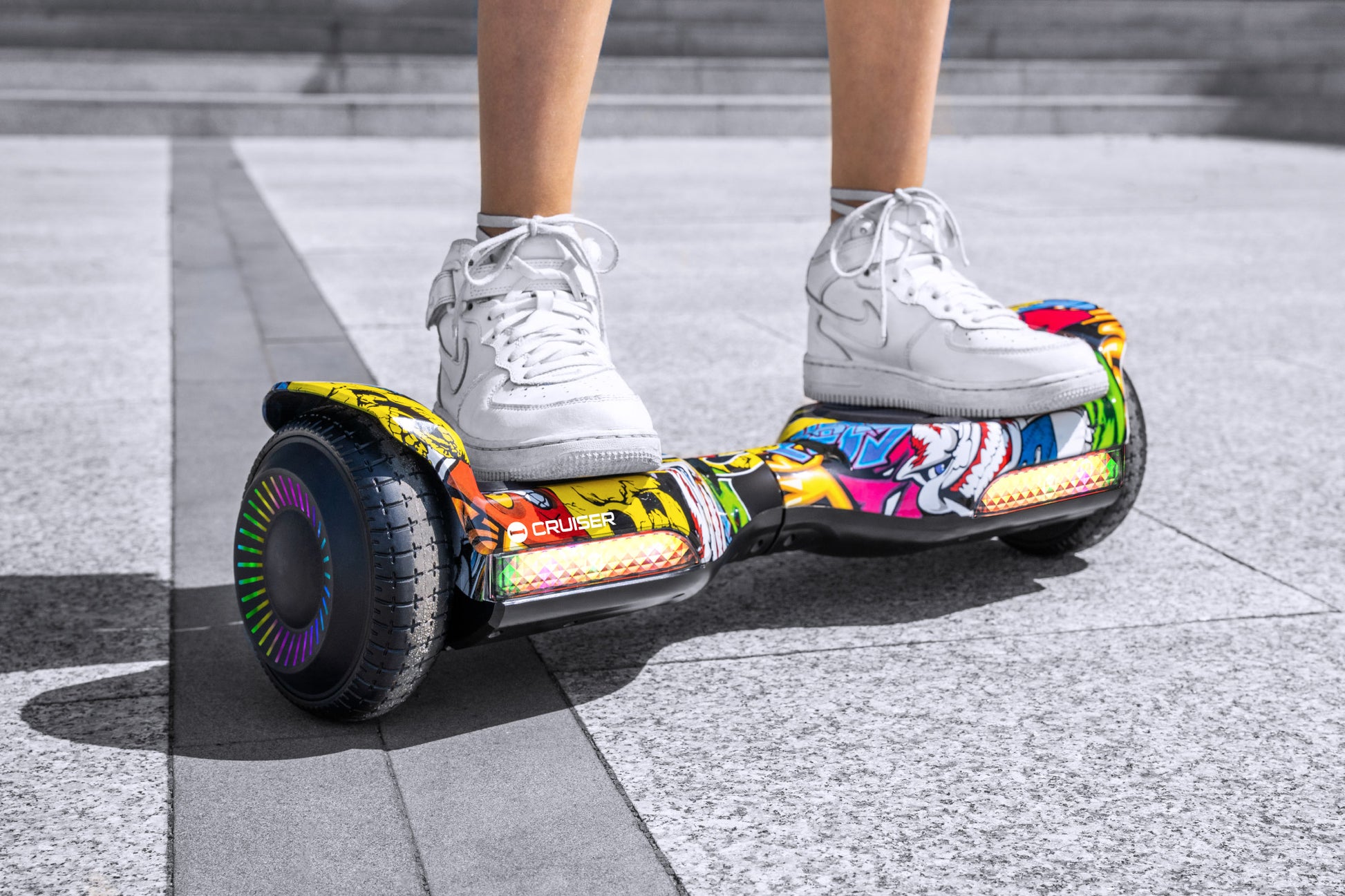 Rebel Skateboards – Rebel Cruiser Black Electric Skateboard – image 9