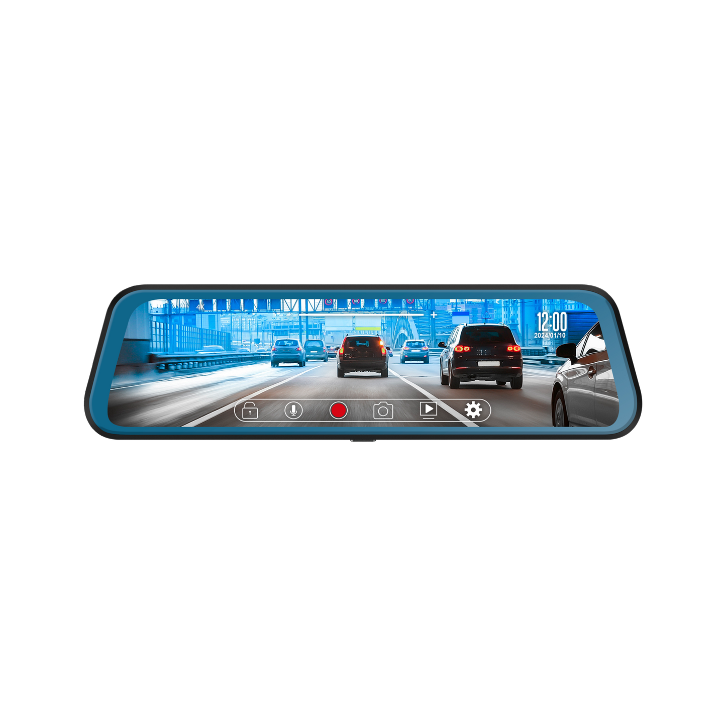 Peiying Peiying Basic Car Mirror with Dash Cam and L200 4K Backup Camera