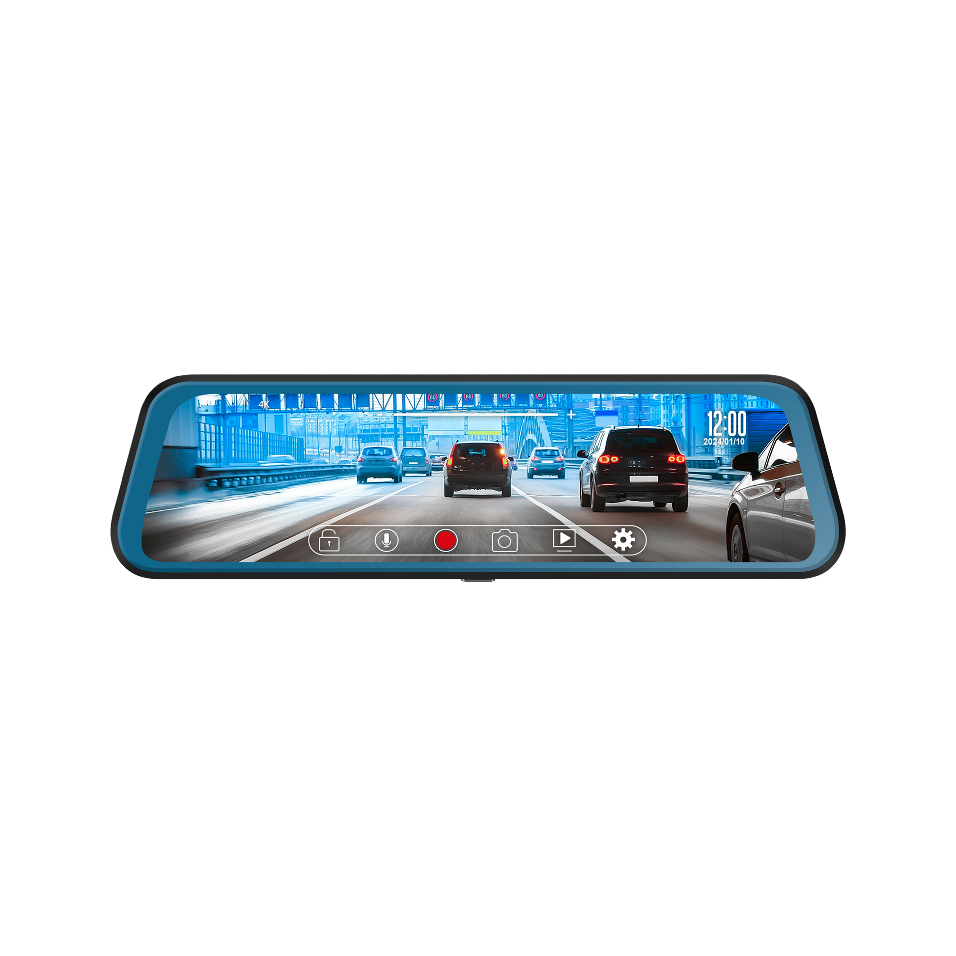 Peiying Peiying Basic Car Mirror with Dash Cam and L200 4K Backup Camera