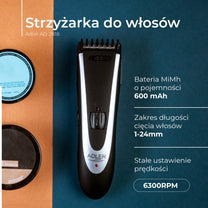 ADLER AD 2818 Hair Clipper | 24 cutting lengths | stainless steel blades | – image 10