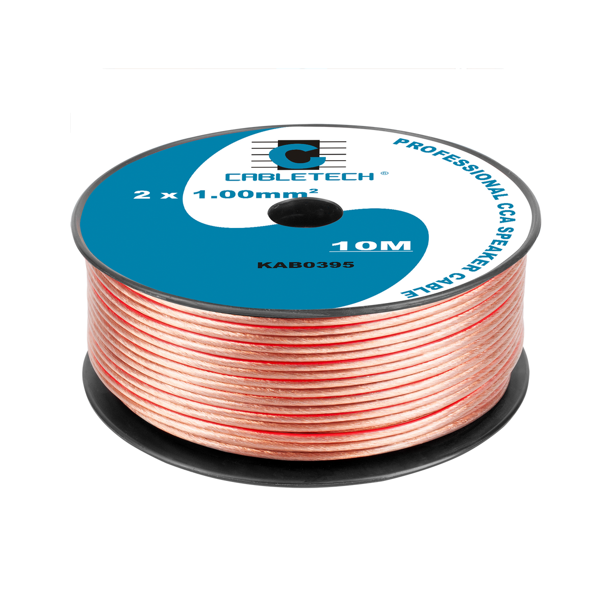Cabletech Speaker Cables – CCA Speaker Cable, 1.0 mm, 10 m