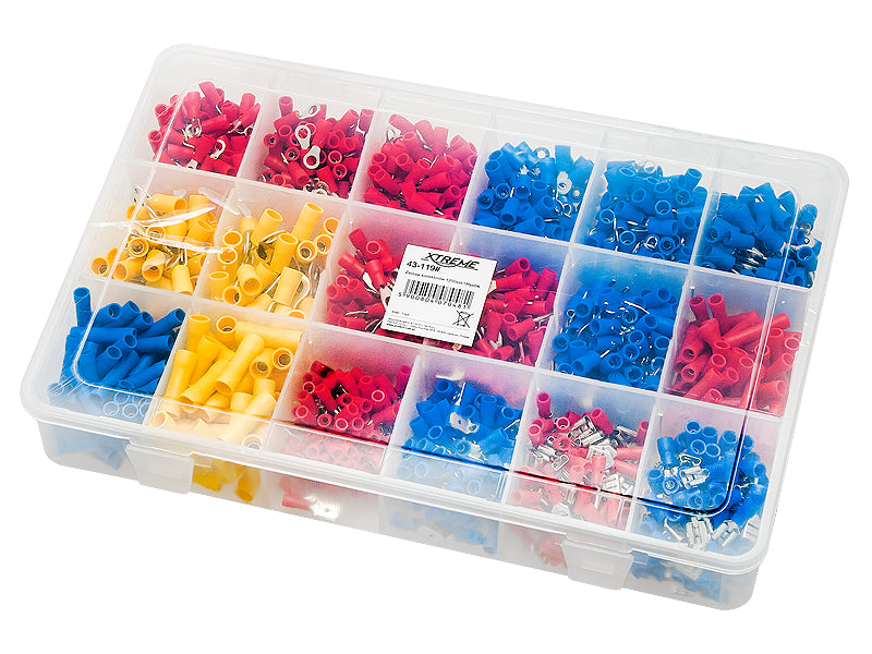 Blow Connectors – 43-119# Connector Set, 1,200 pcs/18 types`