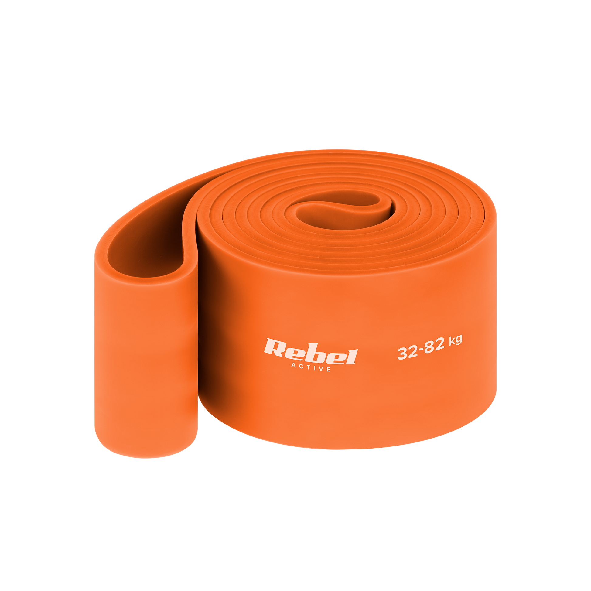 Rebel Latex Exercise Band - Power Band PL-7, Orange, 32–82 kg REBEL ACTIVE