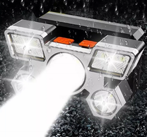 ATL Flashlights, hand lamps, headlamps, tourist – ZD85 Headlamp 9 x LED – image 4
