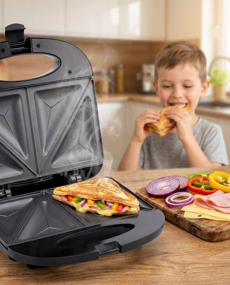 Esperanza Toasters and Toast – EKT011 Esperanza Asiago Sandwich Toaster, 1000 W – image 6