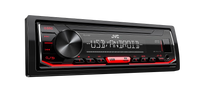 JVC Car stereos (CD/MP3/Video/DVD) – JVC KDX-162 USB Car Radio - RED – image 2
