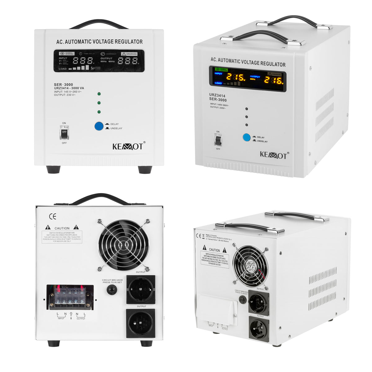 Kemot Voltage Stabilizers – Automatyczny stabilizator napięcia KEMOT SER-3000 – image 9