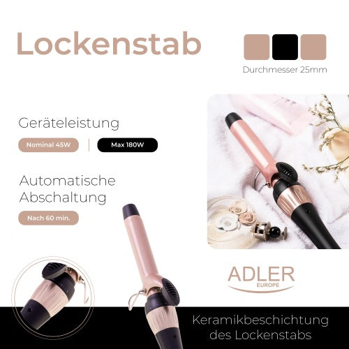 ADLER AD 2116 Curling Iron - 19 mm - Temperature Control – image 33