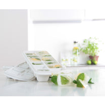 PLAST TEAM Ice Trays – Plast Team White Ice Cube Tray with Lid – image 2