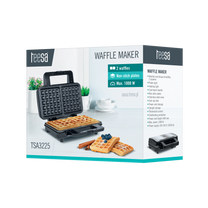 Teesa Waffle Makers – Waffle maker for 2 large waffles – image 4