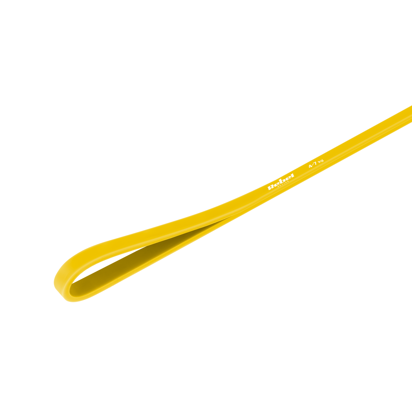 Rebel TPE Exercise Band - Power Band PT-1, Yellow 4-7 kg REBEL ACTIVE – image 2