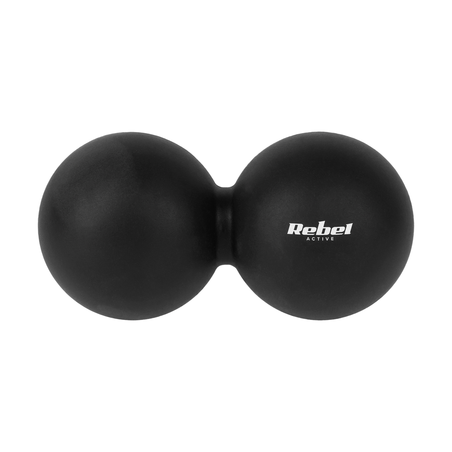 Rebel Duoball Double Massage Ball, 6.2 cm, black, silicone, REBEL ACTIVE – image 2