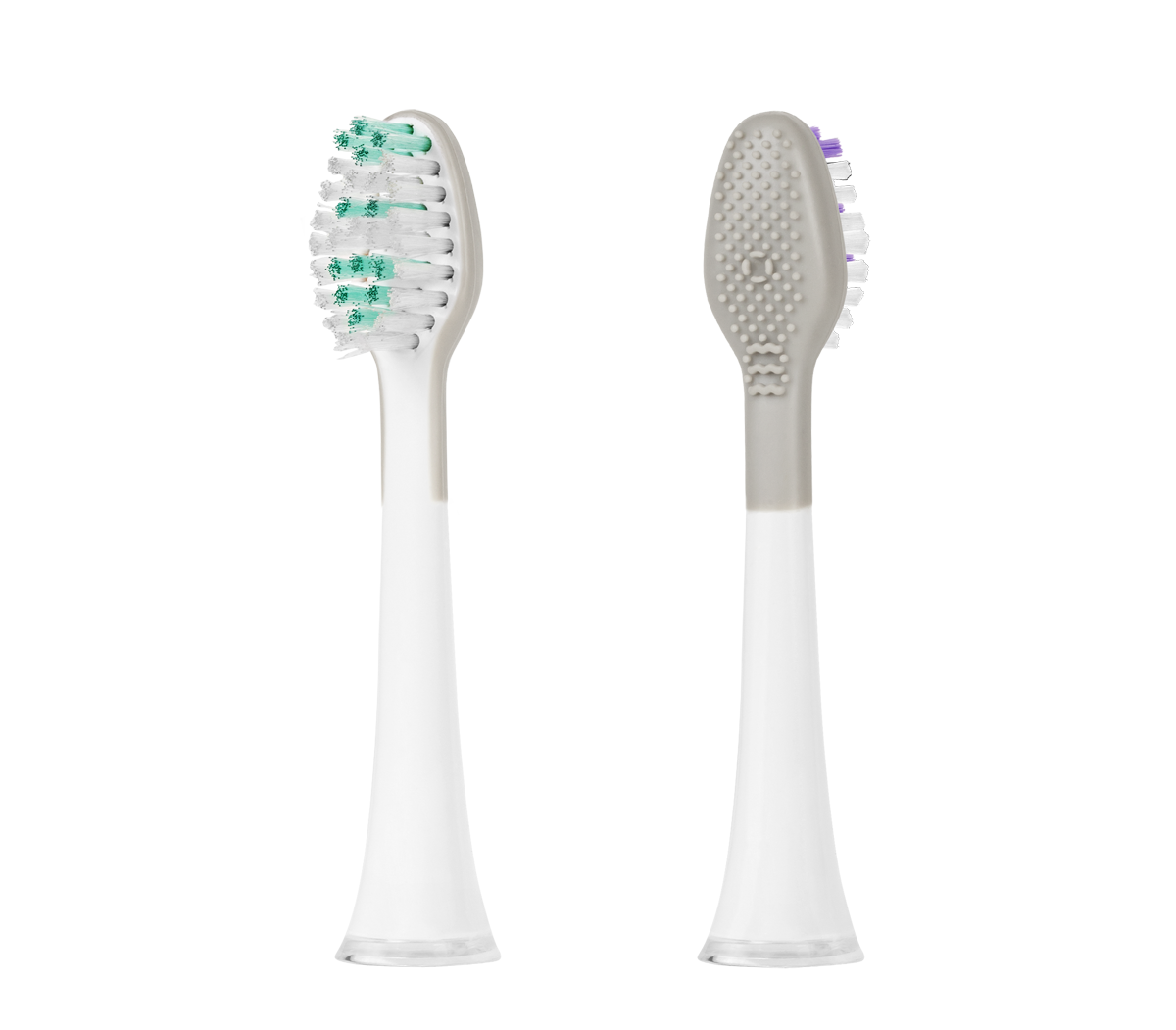 Teesa TEESA SONIC Toothbrush Heads, Blister Pack, Medium