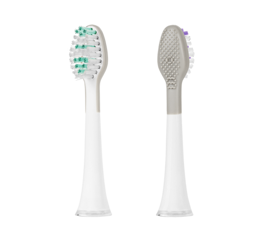 Teesa TEESA SONIC Toothbrush Heads, Blister Pack, Medium