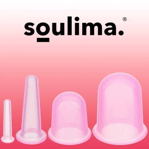 SOULIMA Chinese cupping – Silicone Chinese Cupping Sets with Massager - Set – image 10