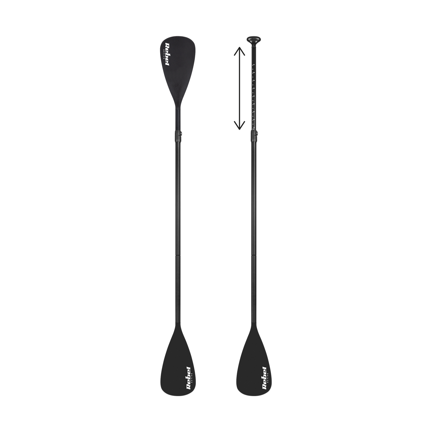 Rebel Inflatable boats, kayaks – REBEL 4-piece SUP paddle with kayak option – image 3