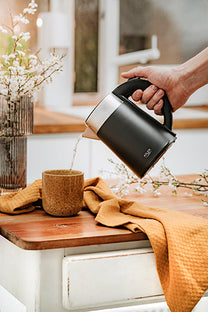 ADLER Electric kettles – AD 1372 black 0.6-liter metal kettle – image 8