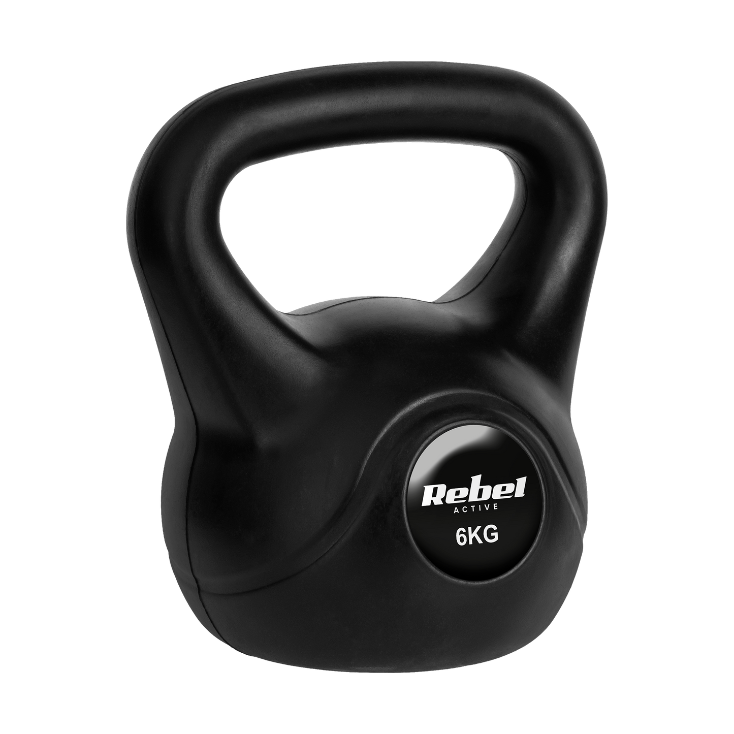 Kettlebells and dumbbells – REBEL ACTIVE 2 kg Bituminous Kettlebell Rebel