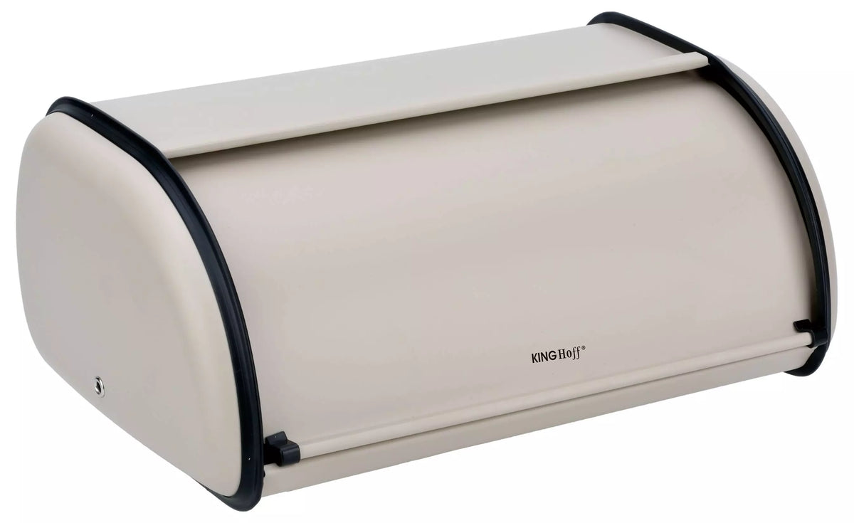 KINGHoff Bread Bags – Kinghoff Steel Bread Box, Beige