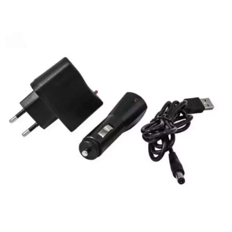 Dedra Rechargeable flashlight: 3W COB LED + 1W LED, USB power adapter for 230V and 12V – image 2