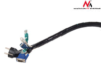 Maclean MCTV-685 B 43133 Cable Cover (8.7 x 10 mm), 3 m, black spiral – image 9