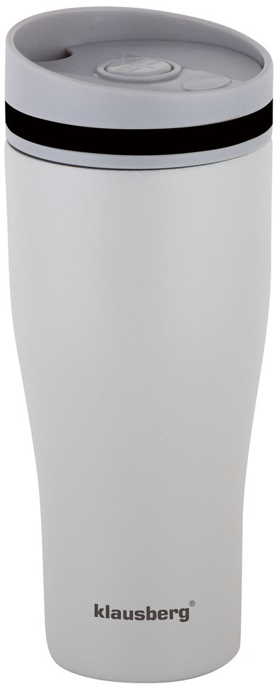 Klausberg Thermal mugs, thermoses and – Insulated mug, beige, 380 ml, Klausberg