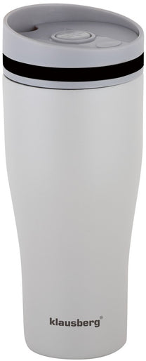 Klausberg Thermal mugs, thermoses and – Insulated mug, beige, 380 ml, Klausberg