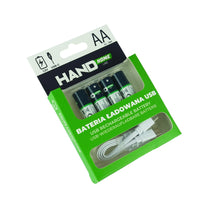 PLASTROL Rechargeable batteries – USB-C rechargeable battery, 2600 mWh, 4 AA batteries – image 2